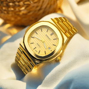 Golden Automatic Watch